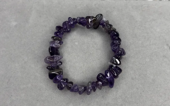 Pulsera Amatista piedra picada
