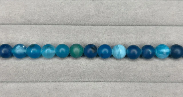 Ágata Azul Mate #8
