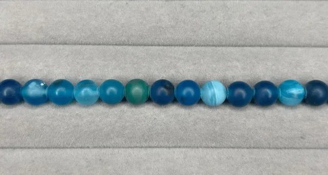 Ágata Azul Mate #8