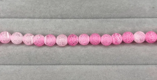 Ágata Frosted Rosa #8