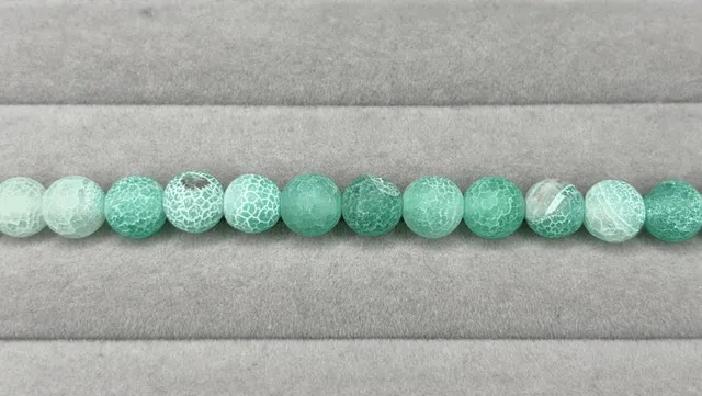 Ágata Frosted Verde #8
