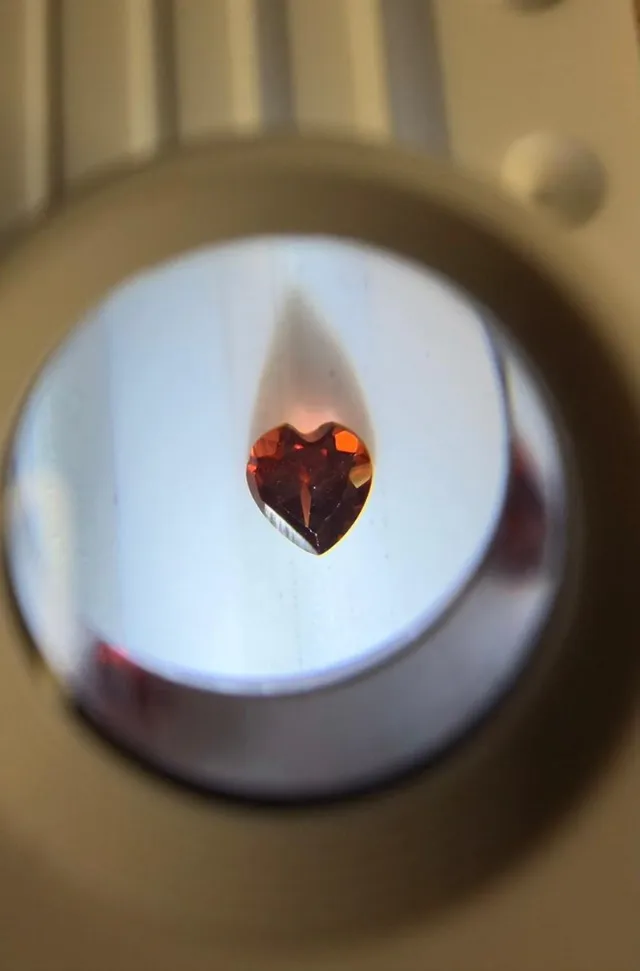 Granate Corazón 4mm