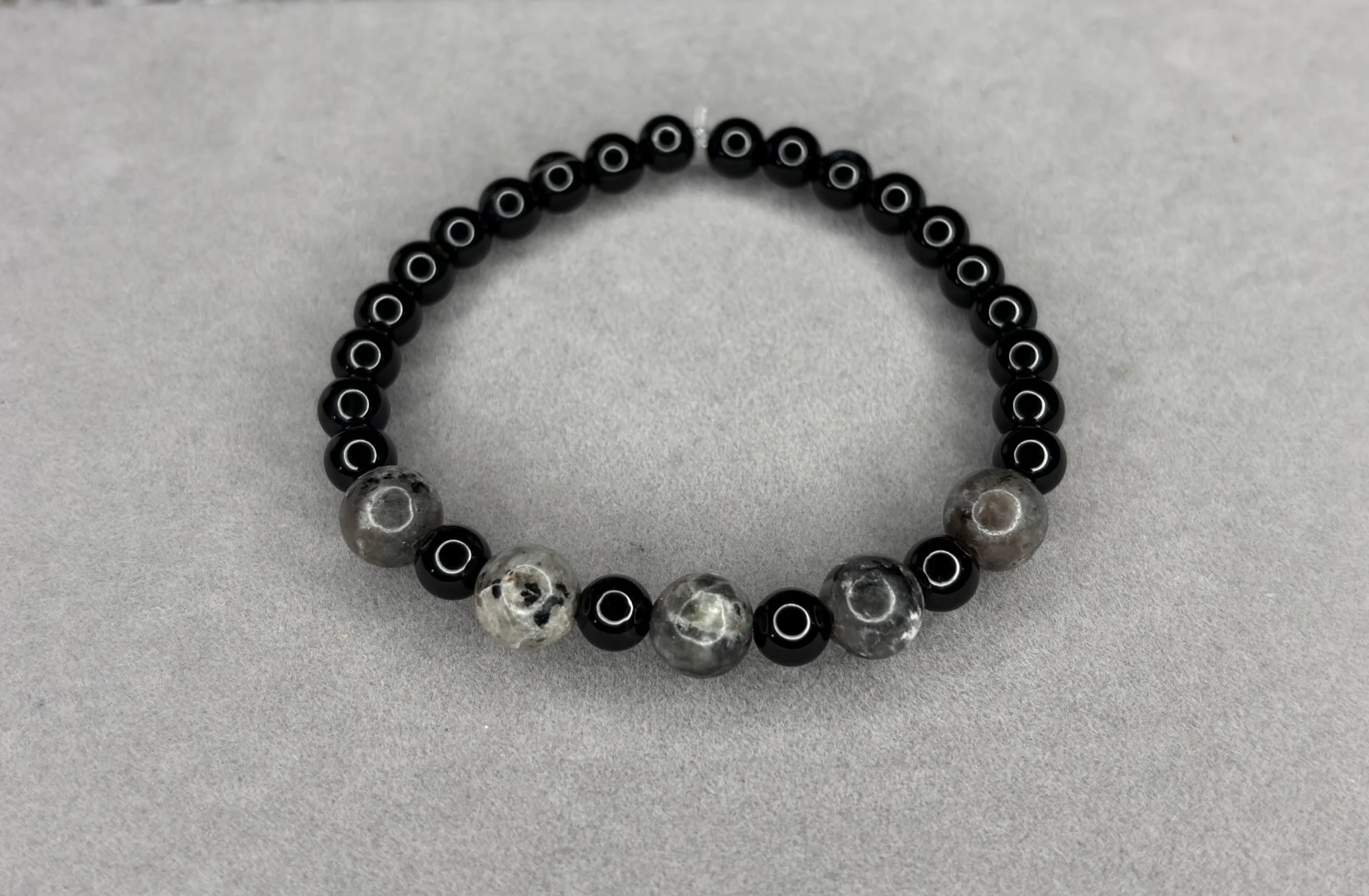 Pulsera Yooperlita + Ónix