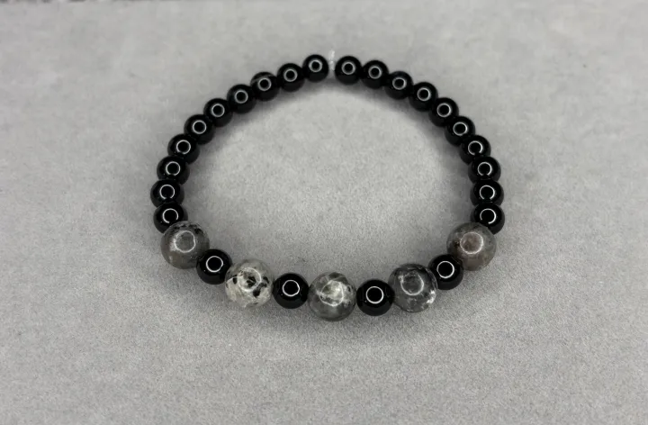 Pulsera Yooperlita + Ónix