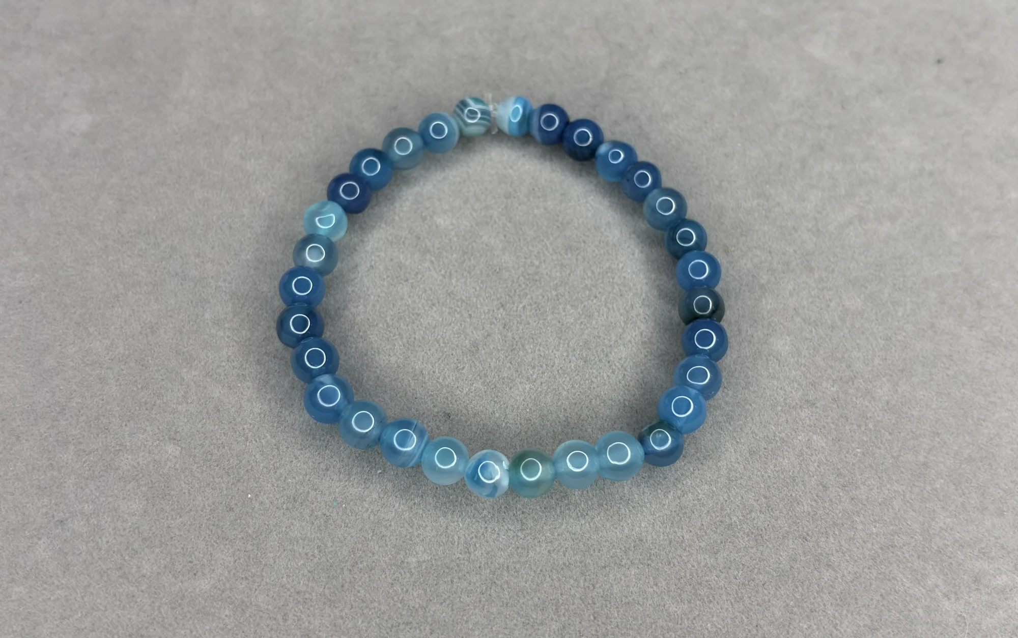 Pulsera Ágata Azul