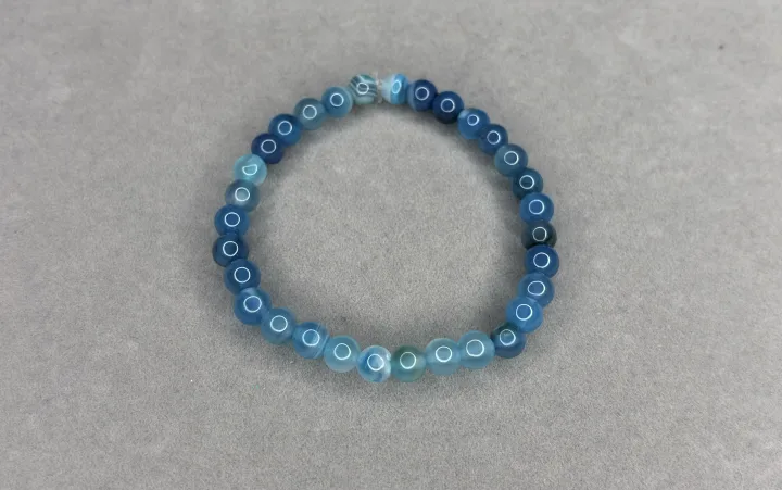 Pulsera Ágata Azul